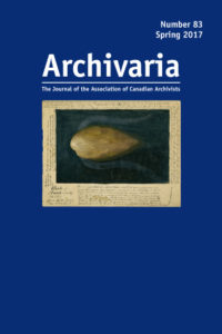 Archivaria 83